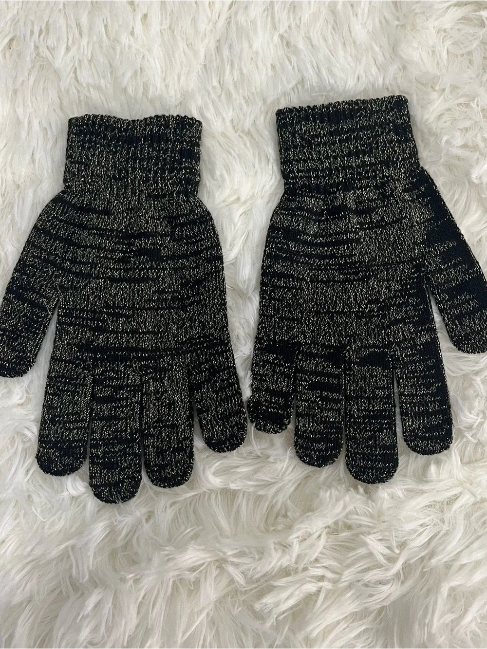 N/A sparkly black